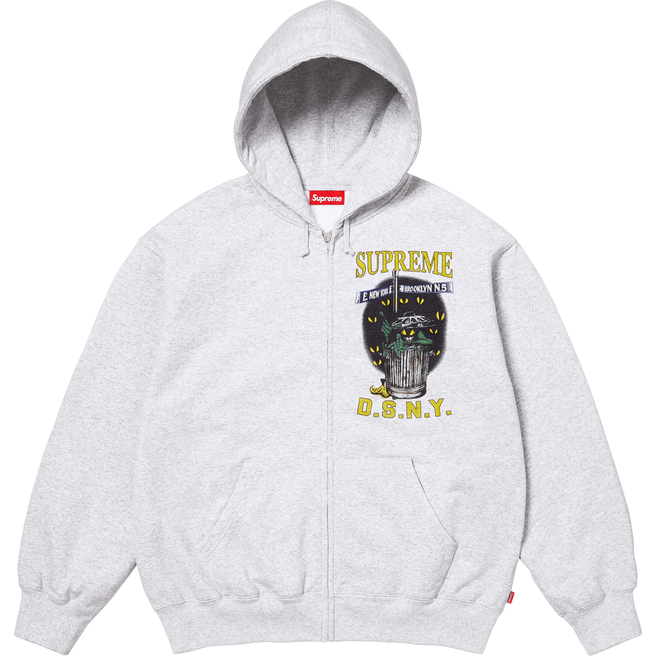 Supreme/DSNY Zip Up Hooded Sweatshirt view 6